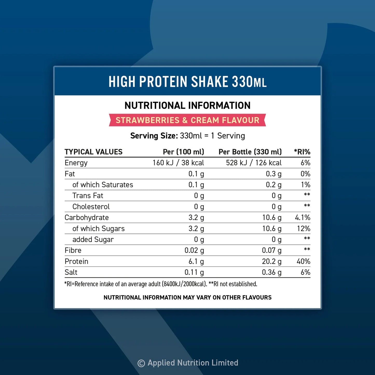 PROTEIN SHAKE