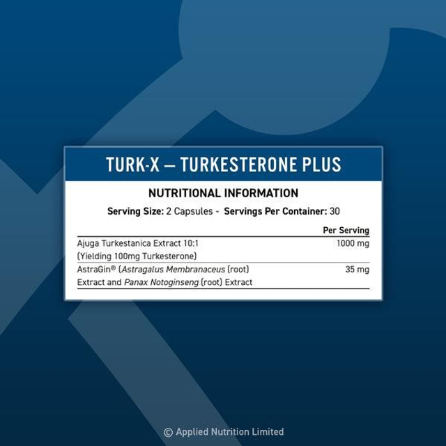 Turk-X Turkestérone - 60 caps