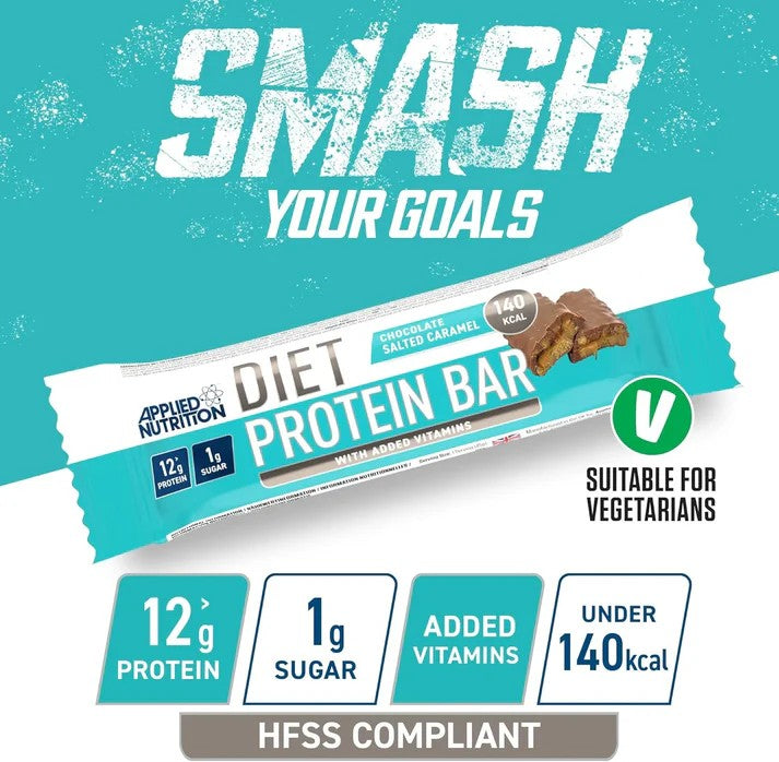 Diet Protein bar ( caramel salé )