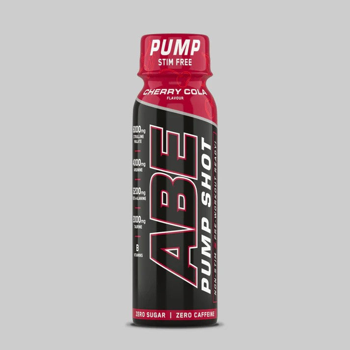 Shots de pré-entraînement ABE Pump - Sans caféine