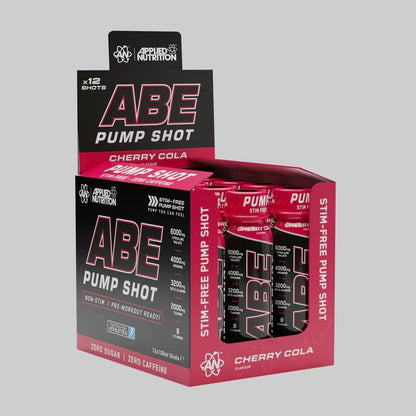 Shots de pré-entraînement ABE Pump - Sans caféine