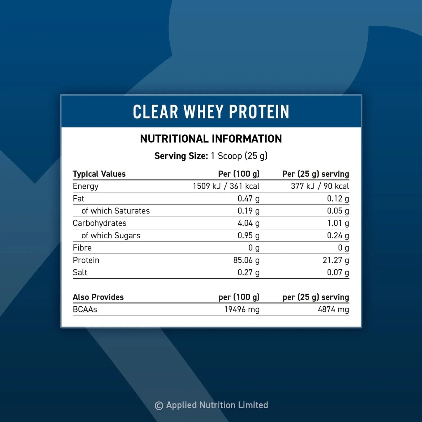 Clear Whey Protein - 875g