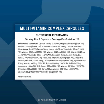 Multi-Vitamin Complex - 90 caps