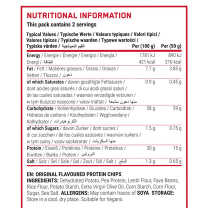 Chips protéinées - 50g