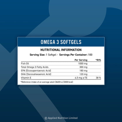 OMEGA 3 - 100 softgels