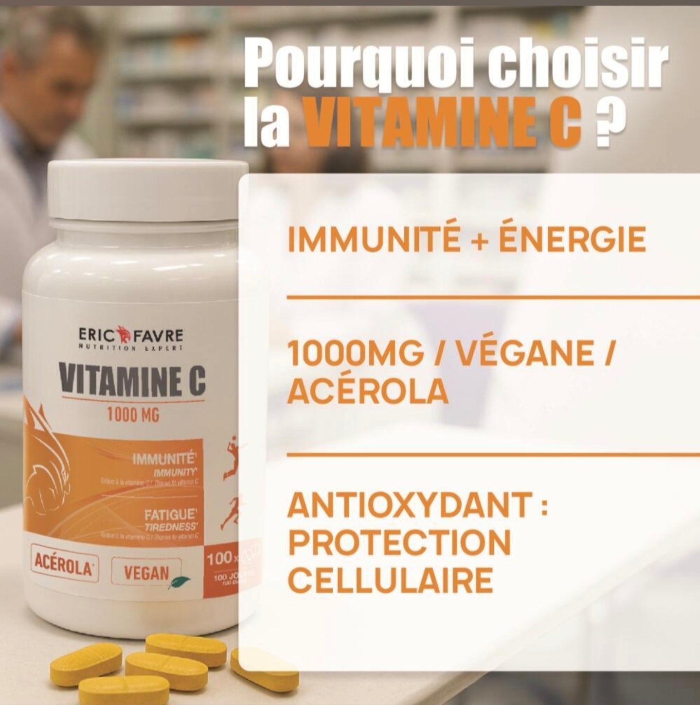Vitamine C Acérola - 100 caps