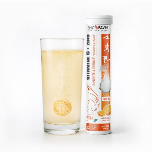 Vitamine C + Zinc Orange 20 comprimés