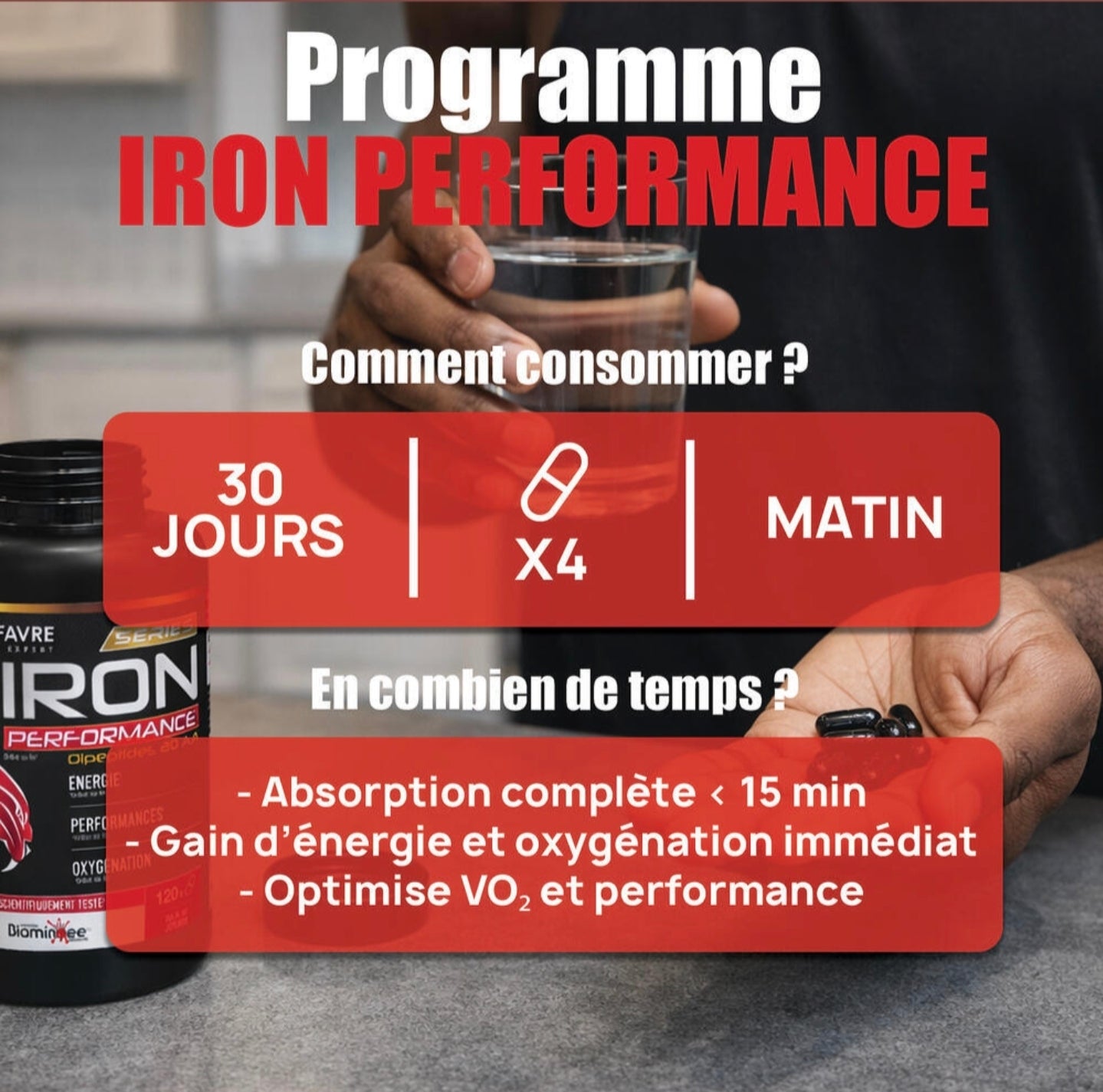 Iron Performance E.A.A - 120 caps