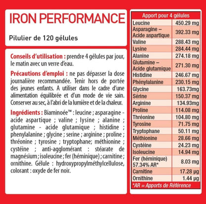 Iron Performance E.A.A - 120 caps
