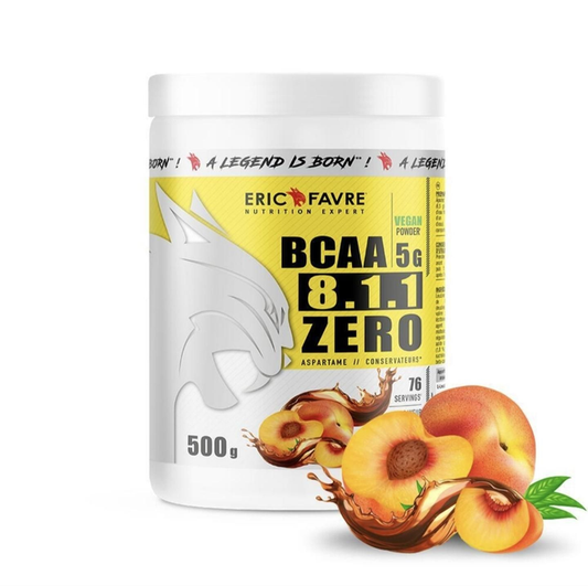 BCAA 8.1.1 ZERO 500gr Thé Pêche